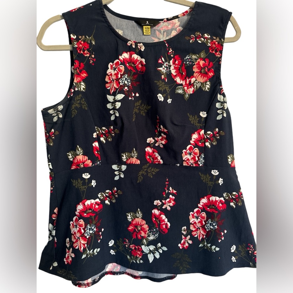 Jules & Leopold Peplum stretch Medium dress top with coordinated skirt match set